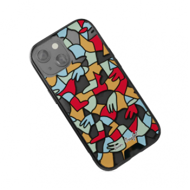 GamsGrid Multicolour Printed Phone Case