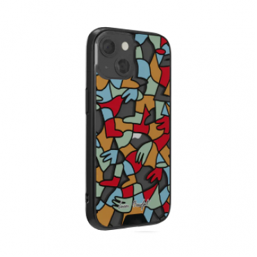 GamsGrid Multicolour Printed Phone Case