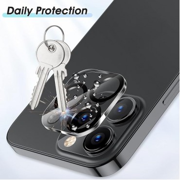 Tempered Glass Camera Lens Protector,Black